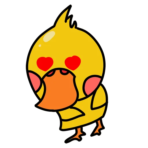 Duck from China emoji 😍