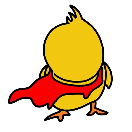 Duck from China emoji 🦸‍♂️