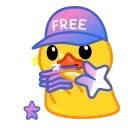 Utya Duck Premium sticker 🌟