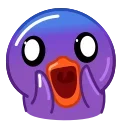 Duck Purple emoji 😱