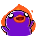 Duck Purple emoji 🔥