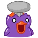 Duck Purple emoji 🤯