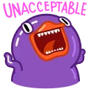 Duck Purple emoji 🤬