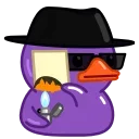 Duck Purple emoji 😎