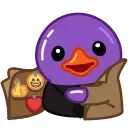 Эмодзи Duck Purple 🕵️