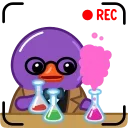 Duck Purple emoji 🪄