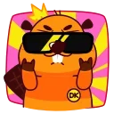 Duelist King Beaver King emoji 🤘