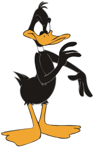 Duffy Duck emoji 🤲