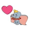Эмодзи Dumbo 😘