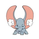 Эмодзи Dumbo 😤