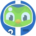 Duolingo  stiker 👩‍🚀
