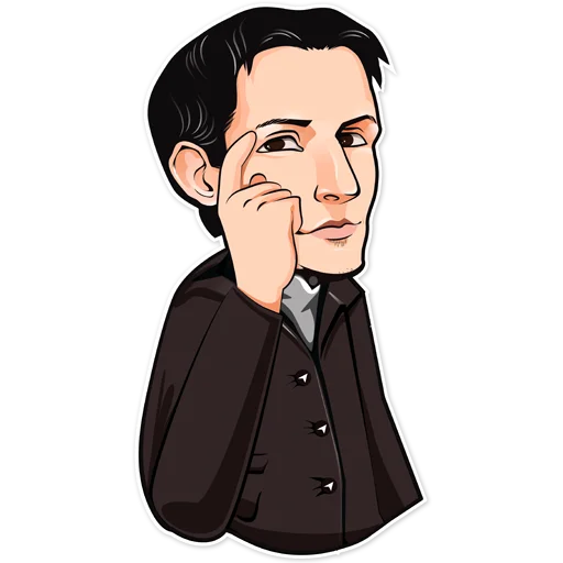 Стікер Telegram «Pavel Durov» ?