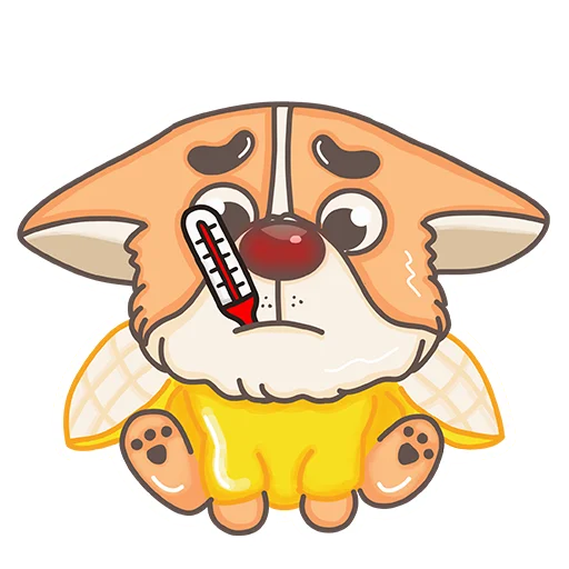 Telegram Sticker «Dustin_dog» 😷