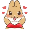 Dwarf Bunny emoji ❤️