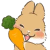 Dwarf Bunny emoji 🥕