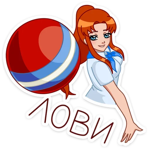 Telegram stiker «Дарья» 🏉