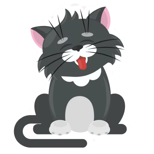 Dark Cat emoji 😃