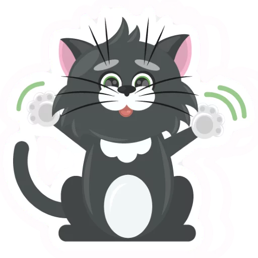 Dark Cat emoji 😀