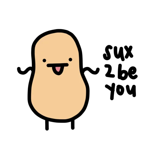 doodlingpotatoes 🥔 emoji 😛