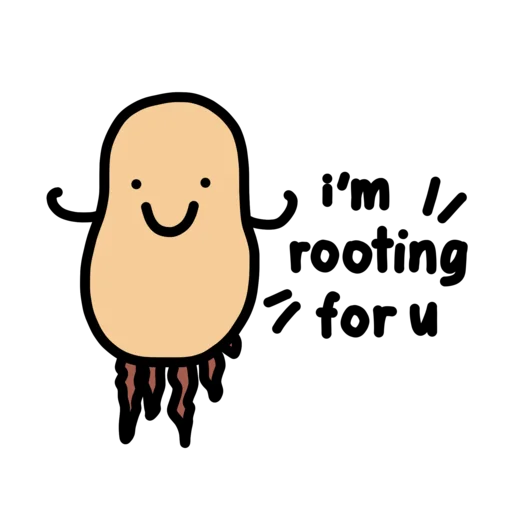 doodlingpotatoes 🥔 emoji 💪