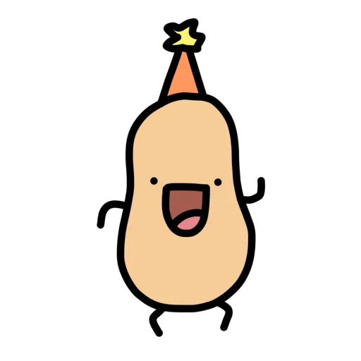 doodlingpotatoes 🥔 emoji 🥳