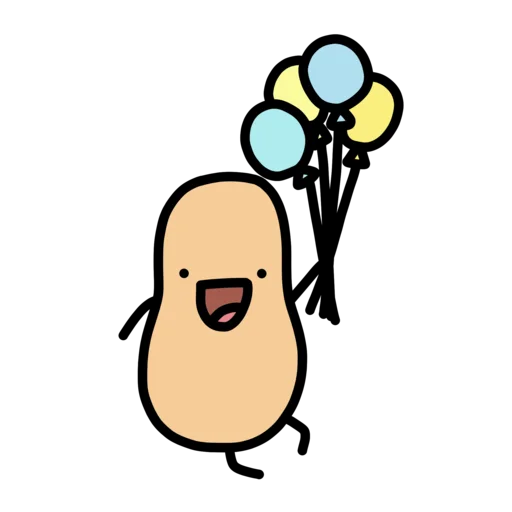 doodlingpotatoes 🥔 sticker 🥳