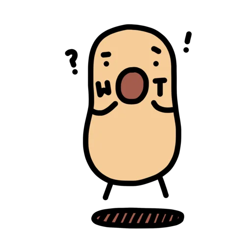 doodlingpotatoes 🥔 stiker 😱
