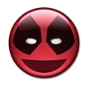 Telegram emoji «Deadpool» 😁
