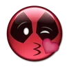 Telegram emoji «Deadpool» 😘