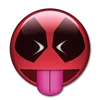 Telegram emoji «Deadpool» 😝