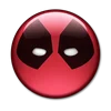 Deadpool emoji 😶