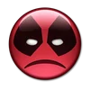 Deadpool emoji 🙁