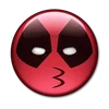 Telegram emoji «Deadpool» 😙