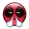 Deadpool emoji 😤