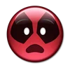 Deadpool emoji 😦