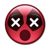 Deadpool emoji 😵