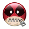 Telegram emoji «Deadpool» 🤐