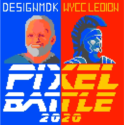 Стікер Десигн Pixel Battle 👊