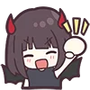 Devilish Menhera-chan emoji 👊