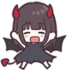 Devilish Menhera-chan emoji 😃