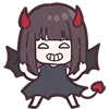 Devilish Menhera-chan emoji 😆