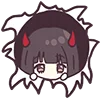Devilish Menhera-chan emoji 🥺