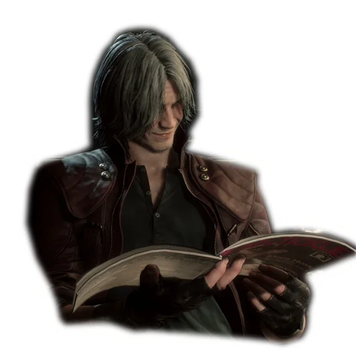 Devil may cry sticker 👨‍🏫