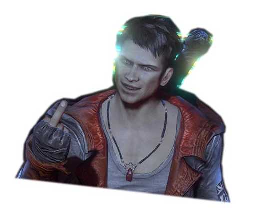 Devil may cry sticker 🤬