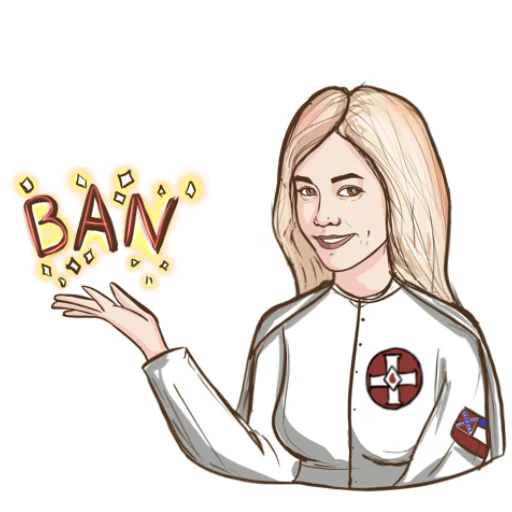KKK Girl emoji 😴