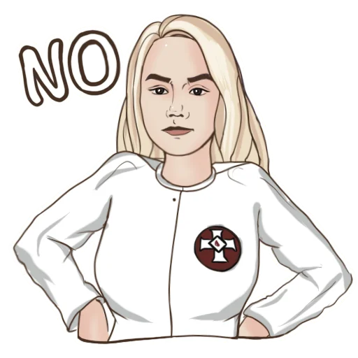 KKK Girl emoji 😎