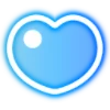 Емодзі Telegram «neon hearts» ❤️