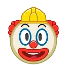 Clowns stiker 😍