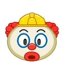 Clowns stiker 😂