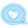 Telegram emojisi «Dolliloli Emoji Blue» 💙